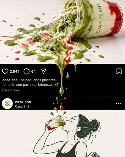 Pieza de contenido para redes sociales creada por Bold & Co.